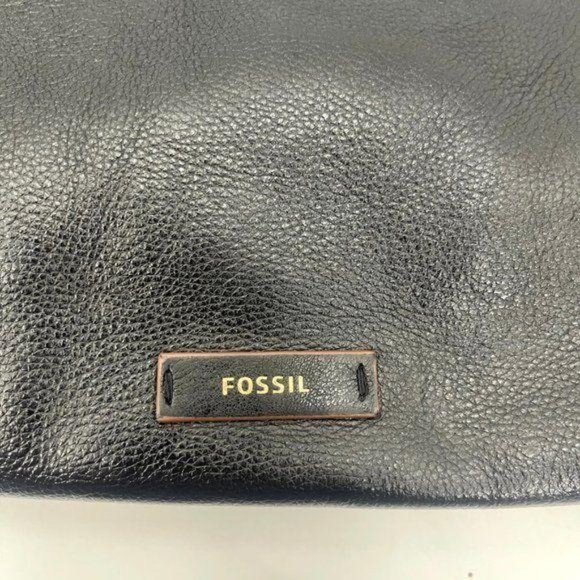 Fossil Black Soft Leather Hobo Medium Shoulder Bag - Picture 2 of 12